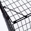 HOMCOM Fireguard Fire Safe Guard Extending Fireplace Wire Mesh Screen Cover
