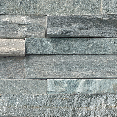 Stonecrest 6 in. x 18 in. Split Face Natural Stone Ledger Corner Wall Tile, Cobalt Mist