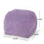Pouf carré en microfibre Spongy, lavande-321079268