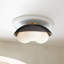 Glaze Large Flush Mount