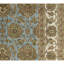 Tapis bleu et brun de haute qualité noué à la main Trinity