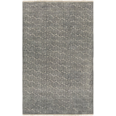 Wool Geometric Area Rug