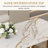 Modern 71" Dining Table Set With Sintered Stone Top And 6 Fully Assembled Chairs