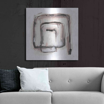 Latitude Run®, «Lost in squares I» par Chris Paschke, art mural en métal