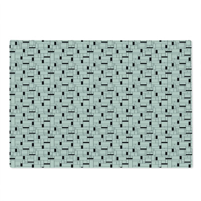 East Urban Home Glass Geometric Cutting Board