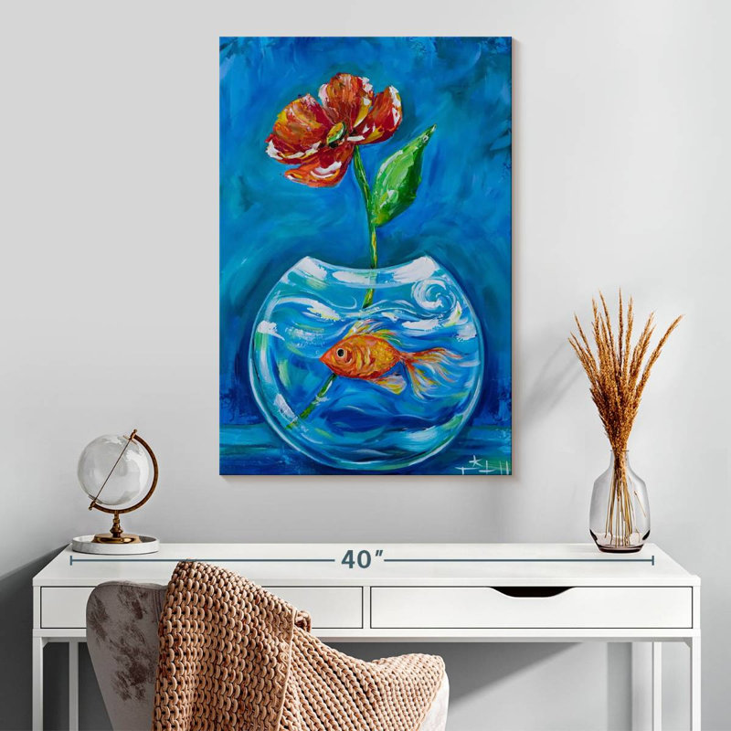 Brampt Goldie, 30" H x 20" W