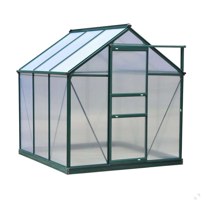 Serre en polycarbonate pour l'extérieur