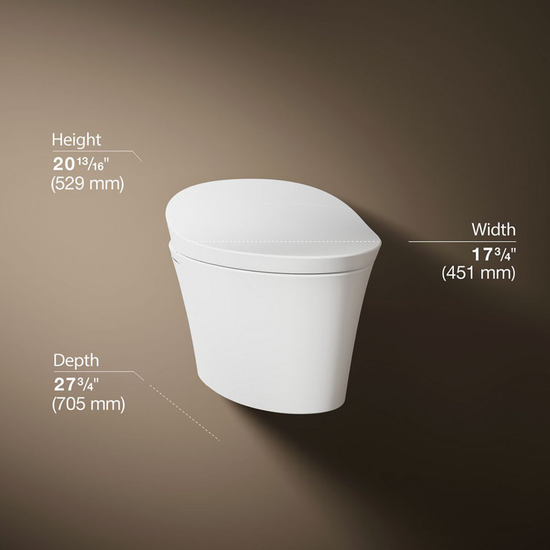 Veil® Wall Hung Intelligent Toilet and Face Plate