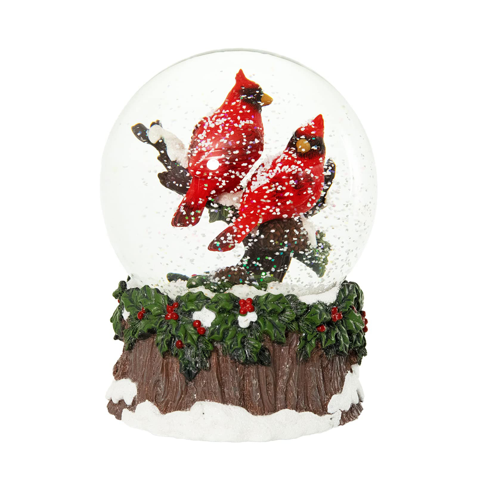 Exciting Snow Globes With Cardinals Gallery
