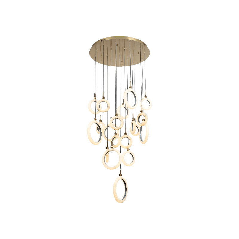 Lustra Ring 19-Lights LED Chandelier