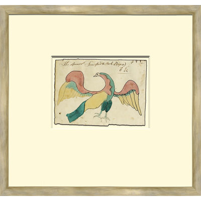 American Eagle " American Eagle- Sm. Mennonite Ledger Drawing " by Soicher Marin Archives