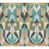Vert / bleu sarcelle / or sélectionné