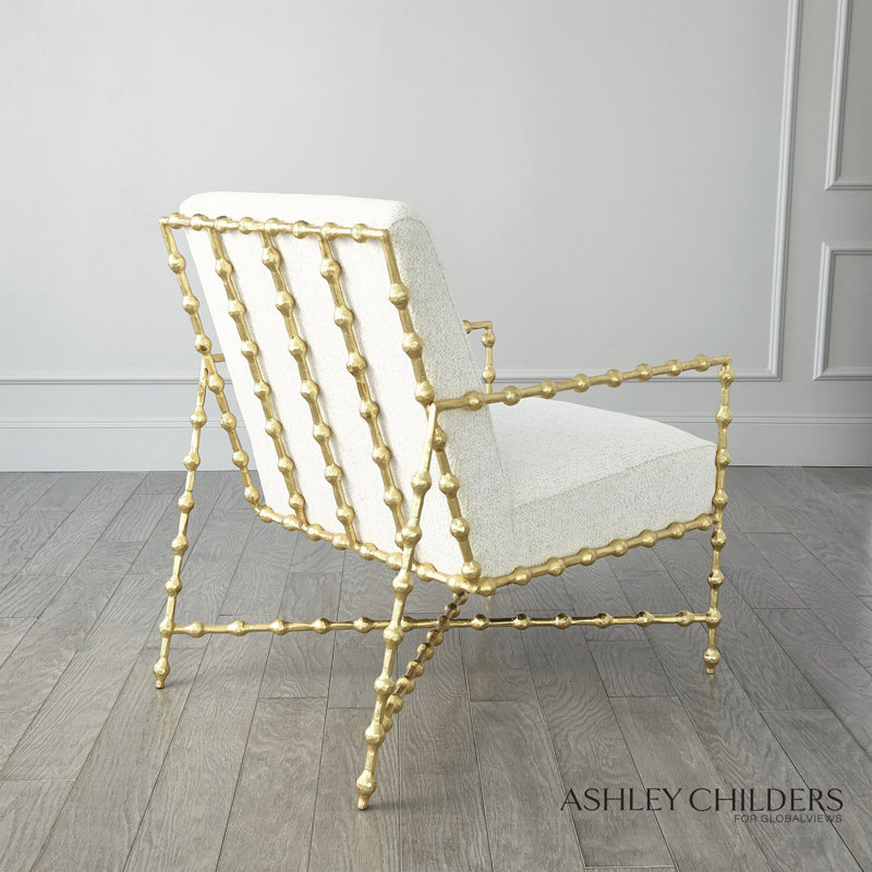 Elder Lounge Chair-Gold Leaf-Avoletta