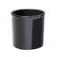 6" Round Black Melamine Utensil Holder