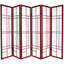 70.25" x 70" Eudes Shoji 5 Panel Room Divider-1667638487-1733723573