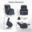 Electric power lift recliner chair with side pocket, remote control-1837511674