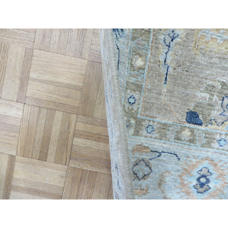 Tapis oriental brun clair noué à la main 5 pi 10 po x 8 pi 11 po Peshawar 0CD4876F41E84CAAB5401A56B0C476A2