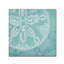 Mahaffey «Aqua Treasure II» par Daphne Brissonnet, impression sur toile tendue-13313760