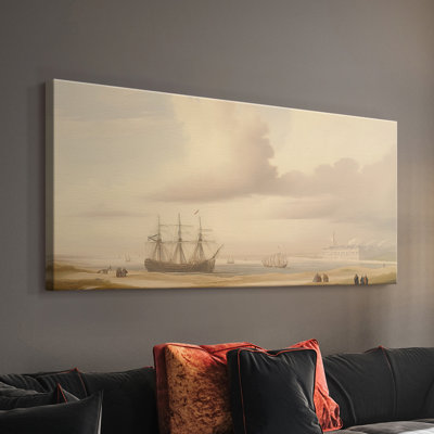 Série nautique-Cxxxi - Toile tendue avec châssis - Prêt à accrocher