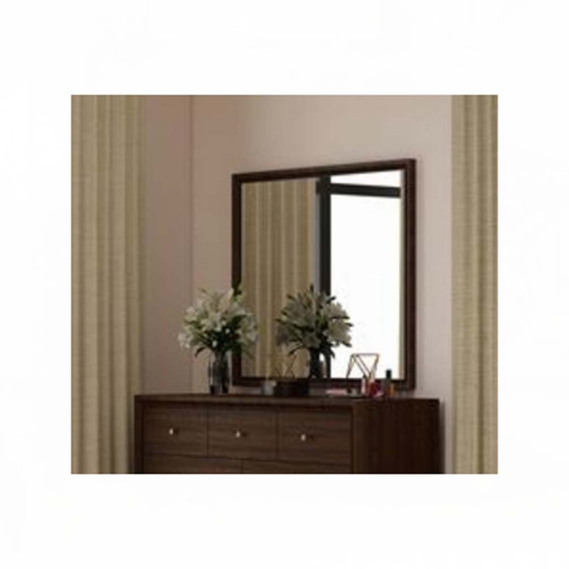 Miroir à finition espresso, 35 po x 45 po