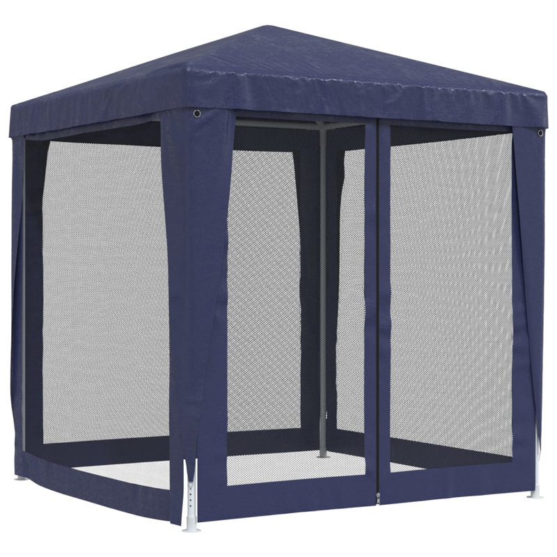Allieana 2m x 2m Iron Party Tent, Blue, Blue