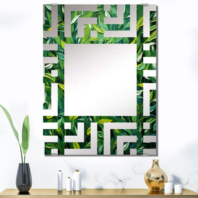 Vaucher - miroir décoratif herbes