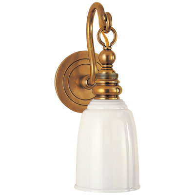 Chapman & Myers Boston Loop Arm Sconce