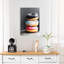 Art mural moderne et coloré, "Sweet Donut Stack"-129151784