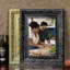 Cadre photo 3 pièces 5 po x 7 po style Heritage noir pour salon