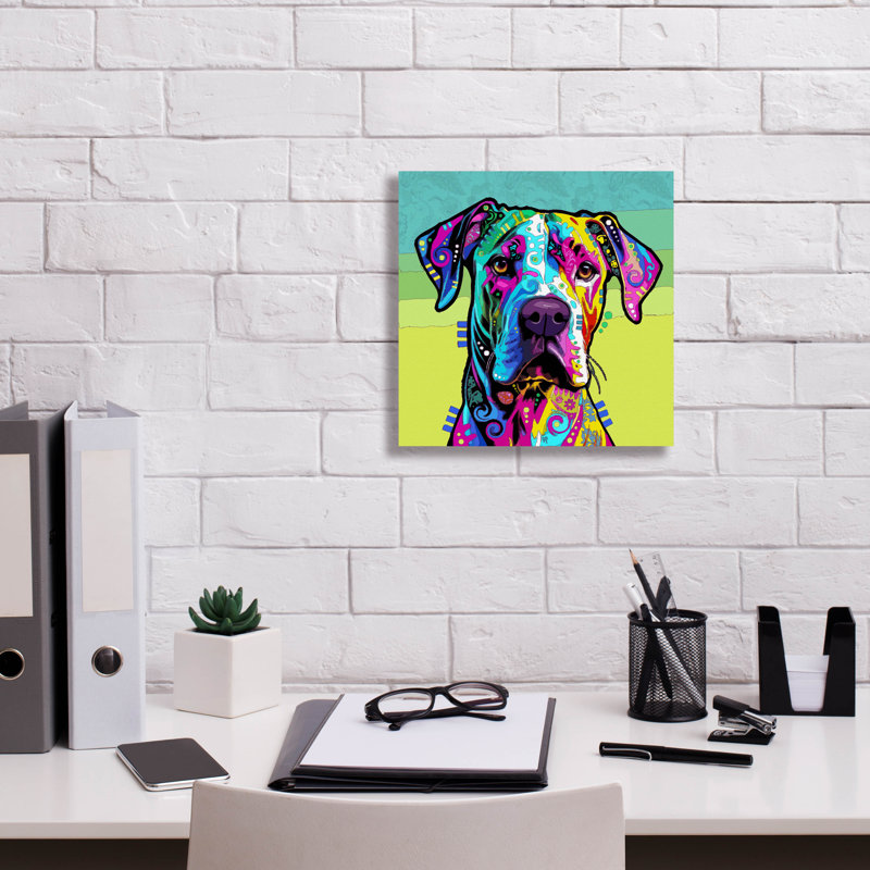 'Magna' by Dean Russo Canvas Wall Art, 12" H x 12" W x 0.75" D