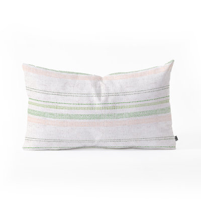 Holli Zollinger French Stripe Blush Lumbar Pillow