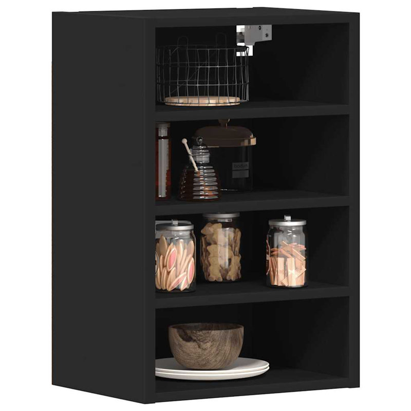 Hanging Cabinet Riga, Black