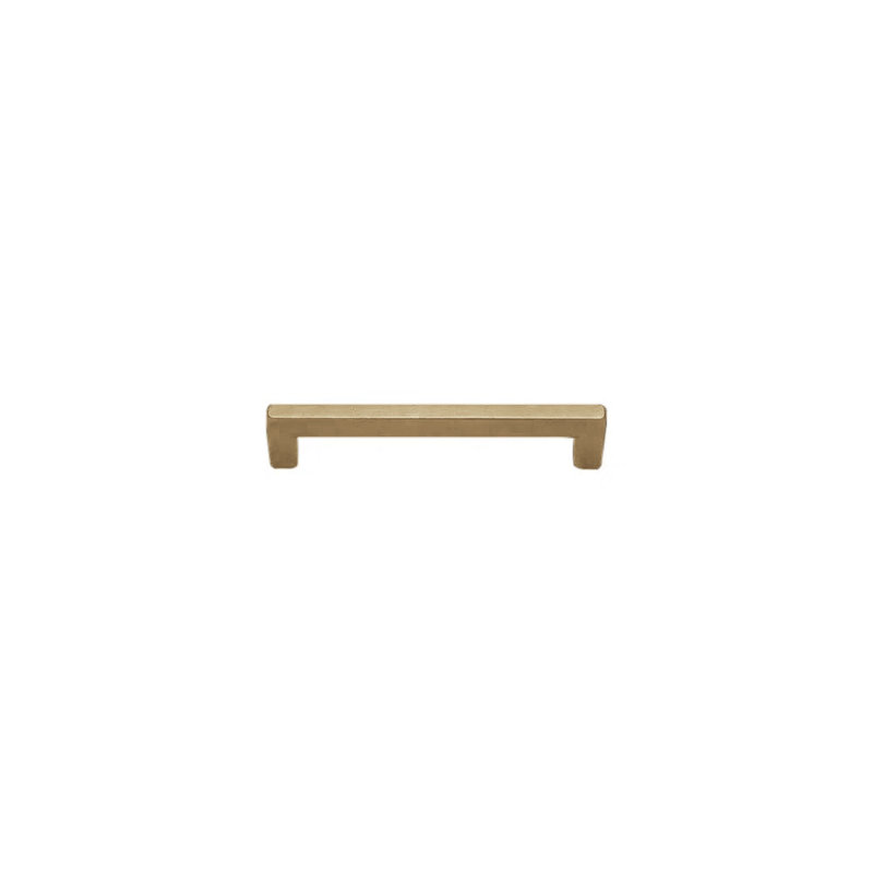 Rail Center to Center Cabinet Pull, 6", White Bronze Medium