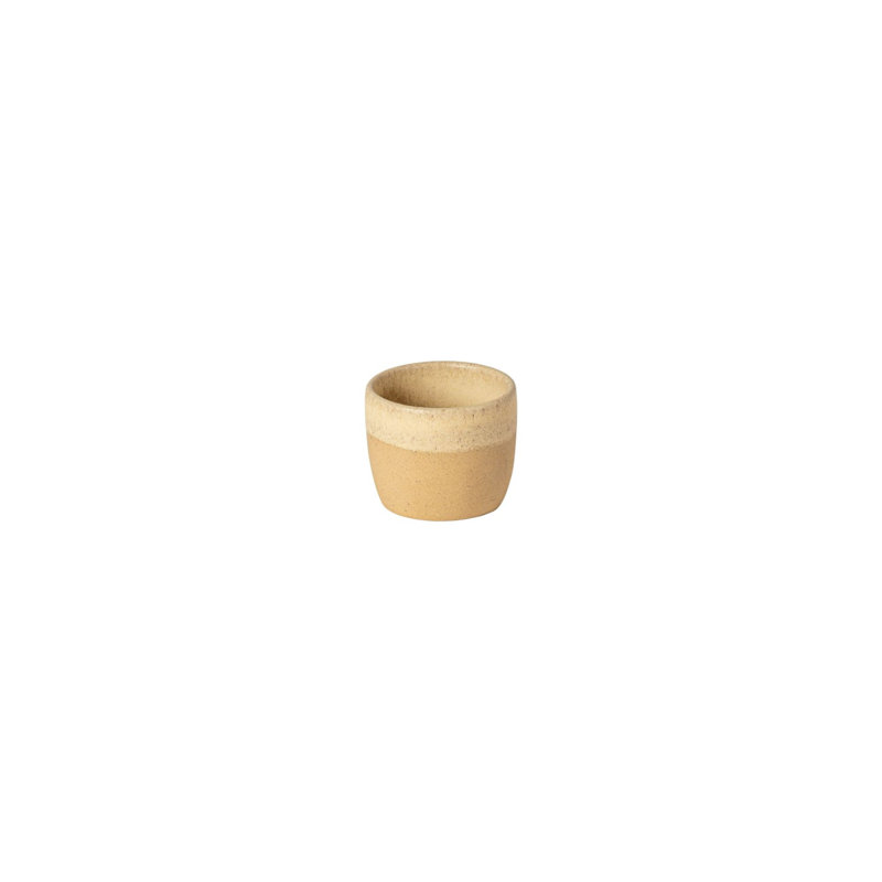 Arenito Stoneware Espresso Cup, Beige
