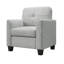 Fauteuil capitonné de 32,5 po de largeur Meudon-643315033