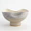 Cream Rises Dented Handmade Ceramic Decorative Bowl