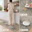 Tapis de cuisine lavables antidérapants à motif floral