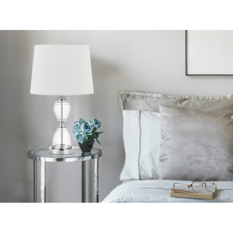 Lampe de table transparente 23,5 "Aizayah