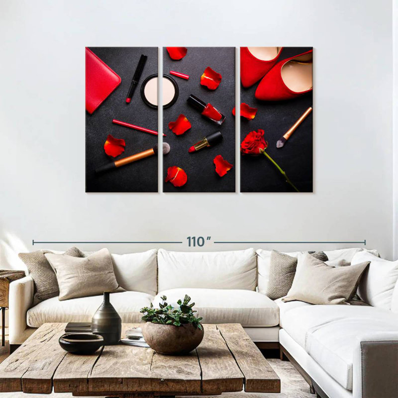 Shuttleworth Red Fashion Beauty, 48" H x 74" W