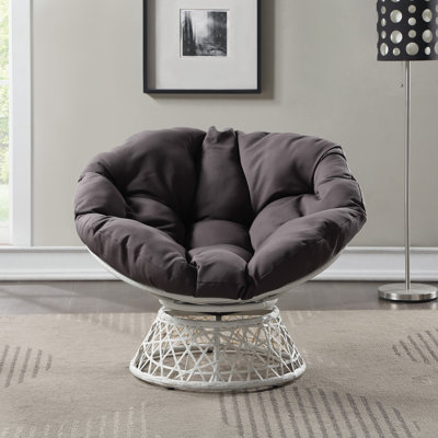 Daysi Upholstered Swivel Accent Chair