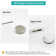 59'' Glossy Acrylic Freestanding Soaking Bathtub With Classic Slotted Overflow And Toe-Tap Drain In Chrome, Cupc C Ertified