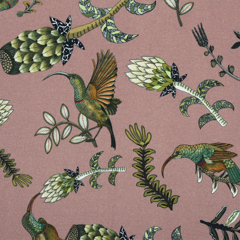 Protea Garden Linen Fabric, Magnolia