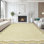 Tapis décoratif lavable moderne à motif festonné, tapis antidérapant pliable avec envers antidérapant, tapis d'intérieur contemporain à poils courts pour chambre à coucher, salon
