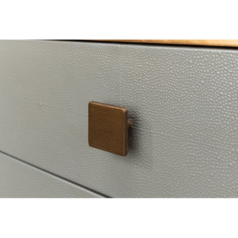 Gillian 2 - Drawer Solid Wood Nightstand