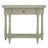 Narrow Console Table With Curved Corner, Retro Entryway Table With Top Drawer And Open Shelf, Sofa Table Console Tables For Entryway, Hallway And Living Room (Gray)-1193378238