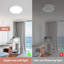 Cirota Acrylic LED Flush Mount