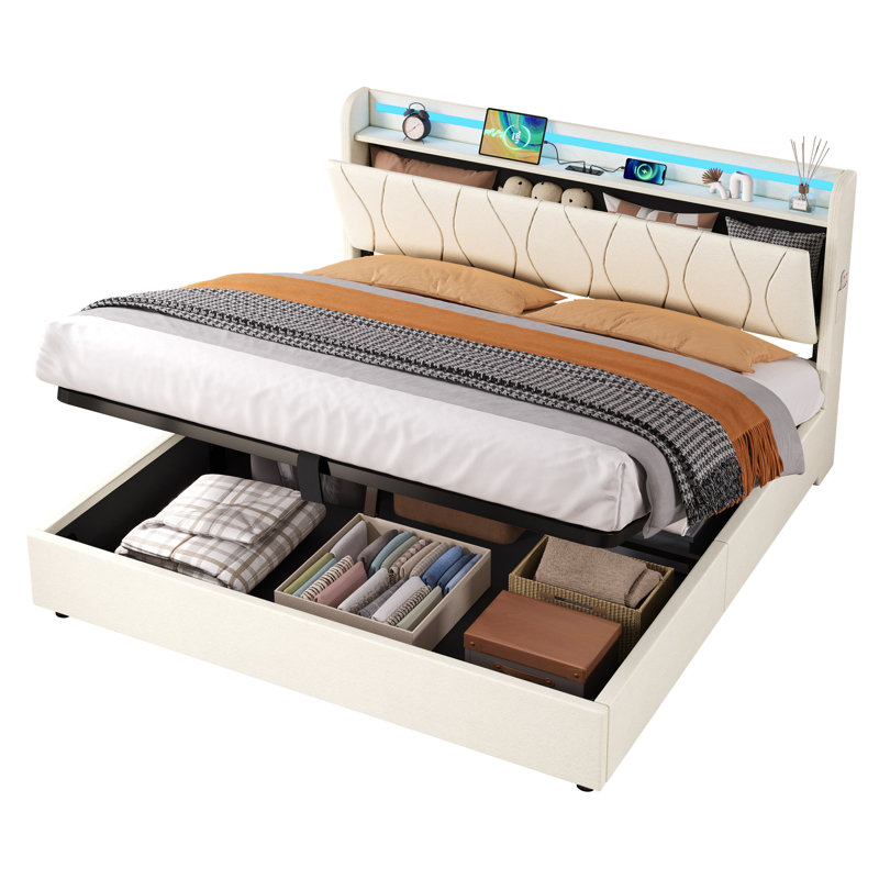Solid Wood Bed