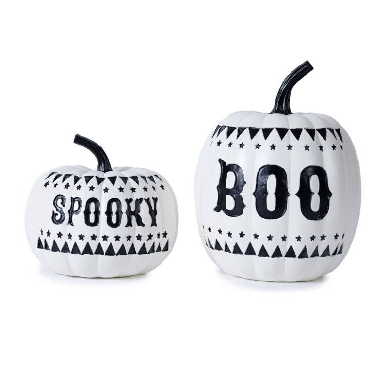 Spooky and Boo Pumpkin