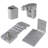 Aldora Style 3/4 in. Left Hand Offset Door Pivot Hinge Set for Adams Rite Type Storefront Door-96806801