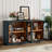 Laverda 4-Door Wood Sideboard Buffet Cabinet-337414419